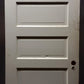 30"x77.5" Antique Vintage Old Salvaged Reclaimed SOLID Wood Wooden Interior Door 5 Panels