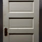 30"x77.5" Antique Vintage Old Salvaged Reclaimed SOLID Wood Wooden Interior Door 5 Panels