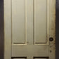 27.5"x77"1.25" Antique Vintage Old Reclaimed Salvaged Victorian SOLID Wood Wooden Interior Door 4 Panels