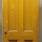 30"x76.5" Antique Vintage Old Reclaimed Salvaged Victorian SOLID Wood Wooden Interior Door 4 Panels