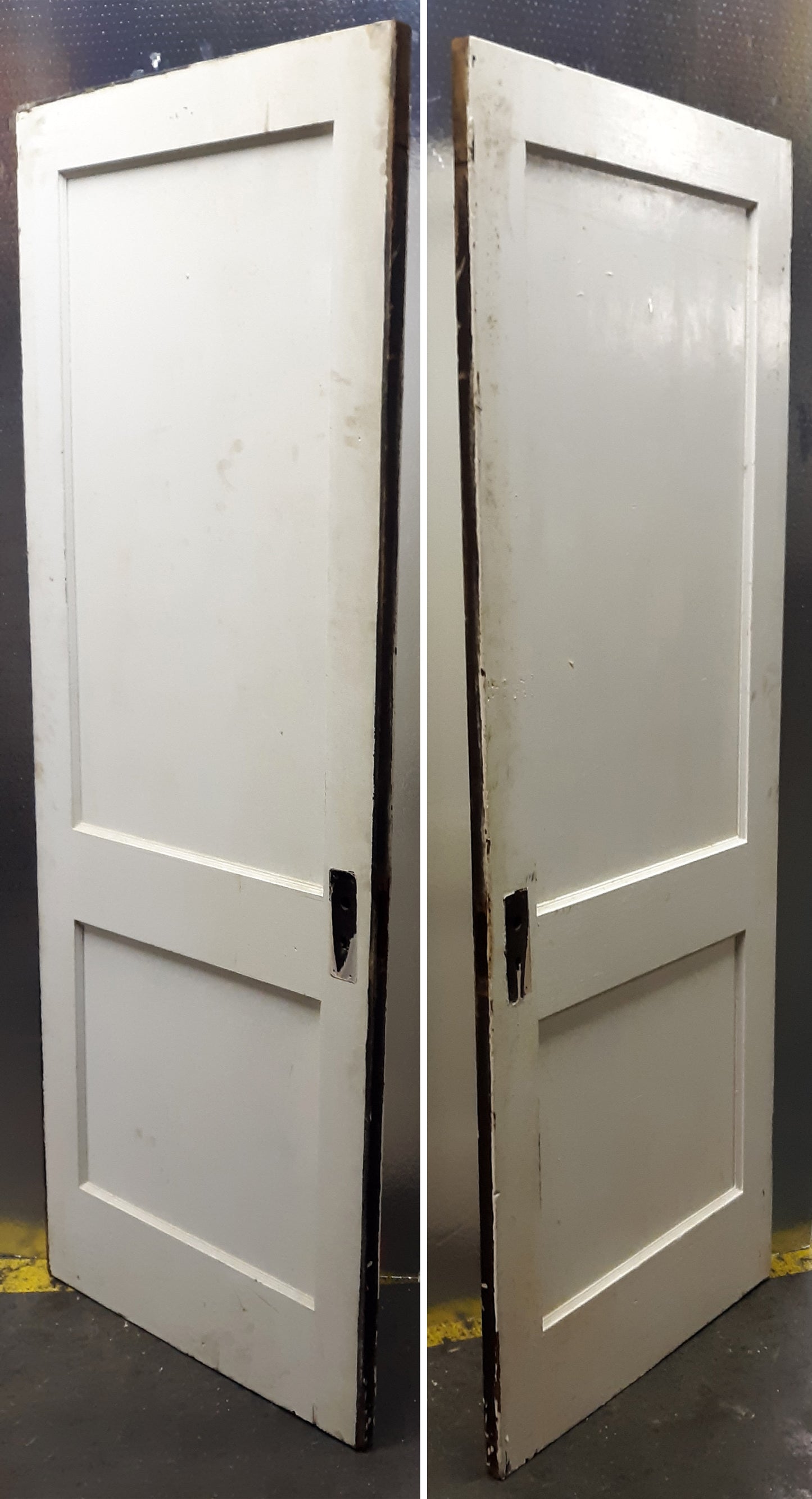 6 available 32"x79.5" Antique Vintage Old Salvaged Interior Wood Wooden Doors 2 Panels