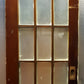 60x90"x1.75" Pair Antique Vintage Old French Double Wood Wooden Doors Window Glass