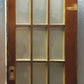 60x90"x1.75" Pair Antique Vintage Old French Double Wood Wooden Doors Window Glass