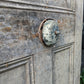 Cleaned Antique Vintage Old Eastlake Victorian Solid Heavy Cast Bronze Doorbell Door Bell Ringer Lever Turn Crank