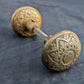 Pair Antique Vintage Old SOLID Cast Bronze Russell Erwin Victorian Eastlake  Doorknob Door Knobs