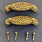 4 available Pair Vintage KBC "Keeler Brass Company" Old Dresser Drawer Furniture Cabinet Pull Handle Antique Style