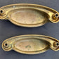 4 available Pair Vintage KBC "Keeler Brass Company" Old Dresser Drawer Furniture Cabinet Pull Handle Antique Style