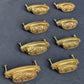 4 available Pair Vintage KBC "Keeler Brass Company" Old Dresser Drawer Furniture Cabinet Pull Handle Antique Style
