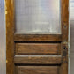 32"x79" Antique Vintage Old Reclaimed Salvaged SOLID Wood Wooden Entry Door Window Wavy Glass