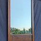 28"x48" Vintage Antique Old MCM SOLID Oak Wood Wooden Wall Dresser Vanity Mirror Glass Rectangle