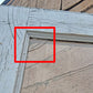 32"x79" Antique Vintage Old Reclaimed Salvaged SOLID Wood Wooden Exterior Entry Front Back Side Door Single Window Wavy Glass