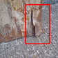 30"x80" Antique Vintage Old Reclaimed Salvaged SOLID Wood Wooden Interior French Door 15 Windows Wavy Glass Lites
