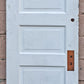 24"x78" Antique Vintage Old Reclaimed Salvaged SOLID Wood Wooden Interior Pantry Closet Door 5 Ladder Raised Panels
