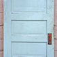 4 available 30"x77.5" Antique Vintage Old Salvaged Reclaimed SOLID Wood Wooden Interior Doors 5 Raised Ladder Panels