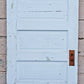 4 available 30"x77.5" Antique Vintage Old Salvaged Reclaimed SOLID Wood Wooden Interior Doors 5 Raised Ladder Panels