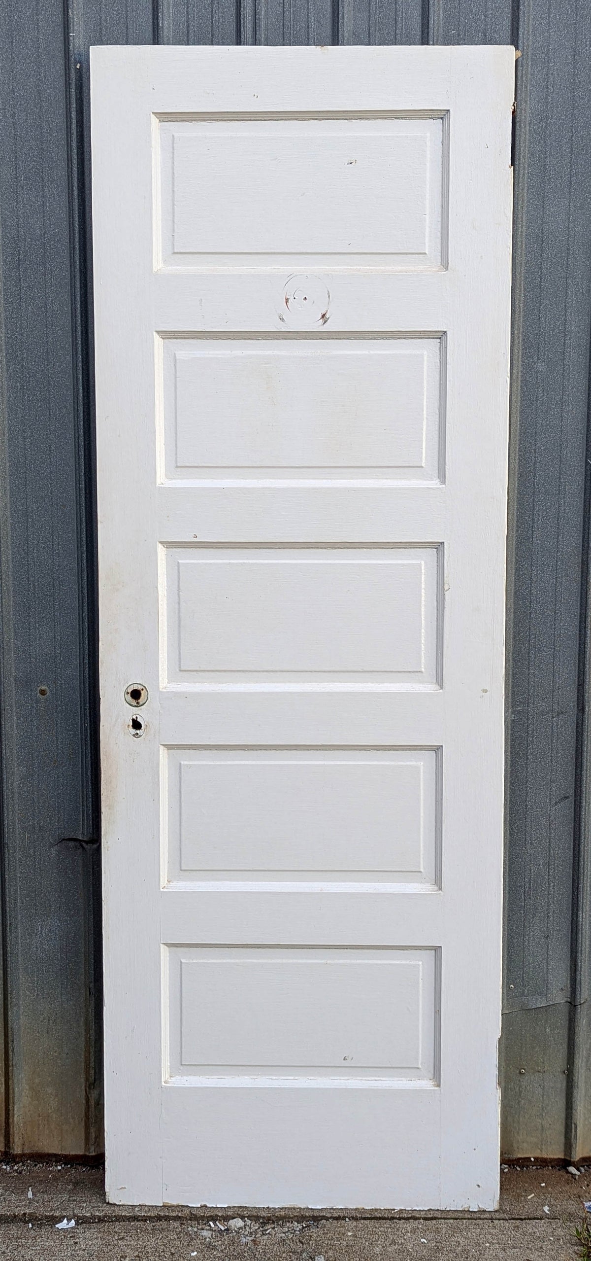 2 available 28"x80" Antique Vintage Old Reclaimed Salvaged SOLID Wood Wooden Bathroom Pantry Closet Interior Doors 5 Raised Panels