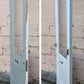 32"x79"x1.75" Antique Vintage Old Reclaimed Salvaged SOLID Wood Wooden Side Back Entry Exterior Door Window Glass Lite Hardware Lock Hinges