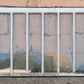 Pair of 52"x54" Antique Vintage Old Reclaimed Salvaged SOLID Wood Wooden Double Hung Sash 8 Divided Windows Wavy Glass Lites Panes