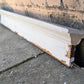 68" Antique Vintage Old Salvaged Reclaimed Yellow Pine Ornate Decorative Interior Door Frame Casement Molding Header Pediment Trim