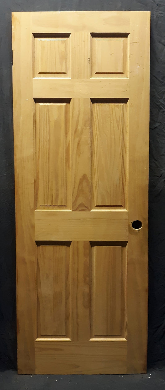 30"x80" Vintage Old Reclaimed Salvaged Victorian New/Old Stock SOLID Wood Wooden Interior Door Panel