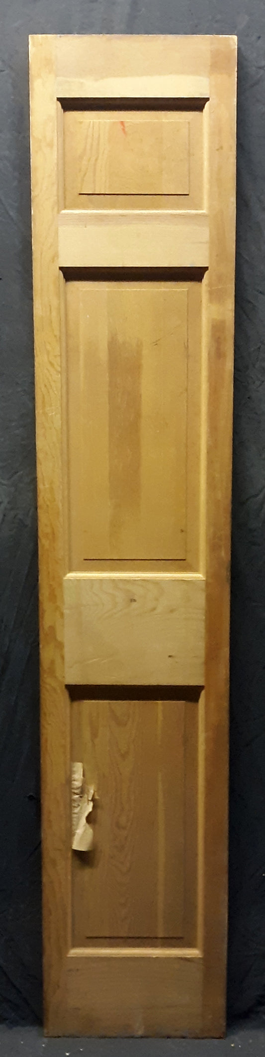 15"x80" Vintage Old Reclaimed Salvaged New/Old Stock SOLID Wood Wooden Closet Interior Door Panel