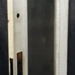 32"x78.5"x1.75" Antique Vintage Old Reclaimed Salvaged SOLID Wood Wooden Exterior Entry Door Window Beveled Glass Active