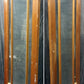32"x80.5" Antique Vintage Old Reclaimed Salvaged SOLID Wood Wooden Interior Entry Door Windows Beveled Glass