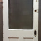32"x78" Antique Vintage Old Reclaimed Salvaged SOLID Wood Wooden Entry Door Window Wavy Glass