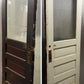 31.5x80" Antique Vintage Old Reclaimed Salvaged SOLID Wood Wooden Entry Door Window Wavy Glass