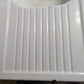 54"W Vintage Antique Old Porcelain Steel Single Basin Double Washboard Farm Farmhouse Sink Metal Cabinet