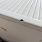 54"W Vintage Antique Old Porcelain Steel Single Basin Double Washboard Farm Farmhouse Sink Metal Cabinet