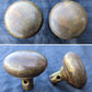 2 available Vintage Antique Old Salvaged Reclaimed Craftsman Style Copper Brass Steel Exterior Entry Door Set Knob Plate Lock Lockset Key