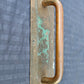 4"x16" Antique Vintage Old Reclaimed Salvaged SOLID Cast Bronze Entry Exterior Door Handle Pull Plate