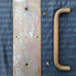 4"x16" Antique Vintage Old Reclaimed Salvaged SOLID Cast Bronze Entry Exterior Door Handle Pull Plate