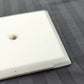 3.5"x12" Antique Vintage Old Beveled Milk Glass Swinging Door Push Finger Plate White Porcelain (Copy)