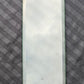 Single 3.5"x12" Antique Vintage Old Clear Beveled Glass Swinging Door Push Finger Plate