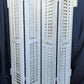 2 available Pair 28"x36" Antique Vintage Old SOLID Wood Wooden Bifold Window Shutter Plantation Style Adjustable Louver