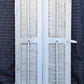 2 available Pair 28"x36" Antique Vintage Old SOLID Wood Wooden Bifold Window Shutter Plantation Style Adjustable Louver