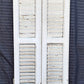 2 available Pair 28"x36" Antique Vintage Old SOLID Wood Wooden Bifold Window Shutter Plantation Style Adjustable Louver