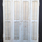 2 available Pair 28"x36" Antique Vintage Old SOLID Wood Wooden Bifold Window Shutter Plantation Style Adjustable Louver