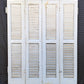 2 available Pair 28"x36" Antique Vintage Old SOLID Wood Wooden Bifold Window Shutter Plantation Style Adjustable Louver