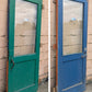 2 available 36"x82"x1.75" Antique Vintage Old Reclaimed Salvaged Wood Wooden Entry Exterior Door Half Length Window Tempered Glass Pane Lite Panel Hardware