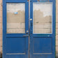 2 available 36"x82"x1.75" Antique Vintage Old Reclaimed Salvaged Wood Wooden Entry Exterior Door Half Length Window Tempered Glass Pane Lite Panel Hardware