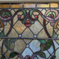 Pair of 28"x82" Antique Vintage Old Salvaged Reclaimed 1889 Victorian Stained Textured Slag Glass Windows Doors Side Lites Gems Jewels
