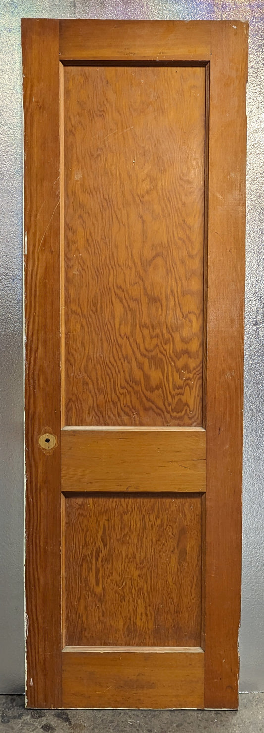 24"x78" Antique Vintage Old Reclaimed Salvaged SOLID Wood Wooden Pantry Interior Closet Door 2 Panels