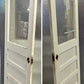 32"x80" Antique Vintage Old Reclaimed Salvaged SOLID Wood Wooden Entry Door Window Wavy Glass