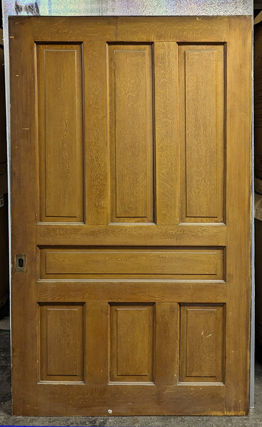 46"x81.5"x1.75" Antique Vintage Old Reclaimed Salvaged Victorian Wood Wooden Sliding Pocket Door Panels