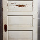 32"x80" Antique Vintage Old Reclaimed Salvaged Interior SOLID Wood Wooden Door 5 Panels