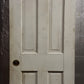 24"x78" Antique Vintage Old Reclaimed Salvaged  Victorian SOLID Wood Wooden Interior Door 4 Panels