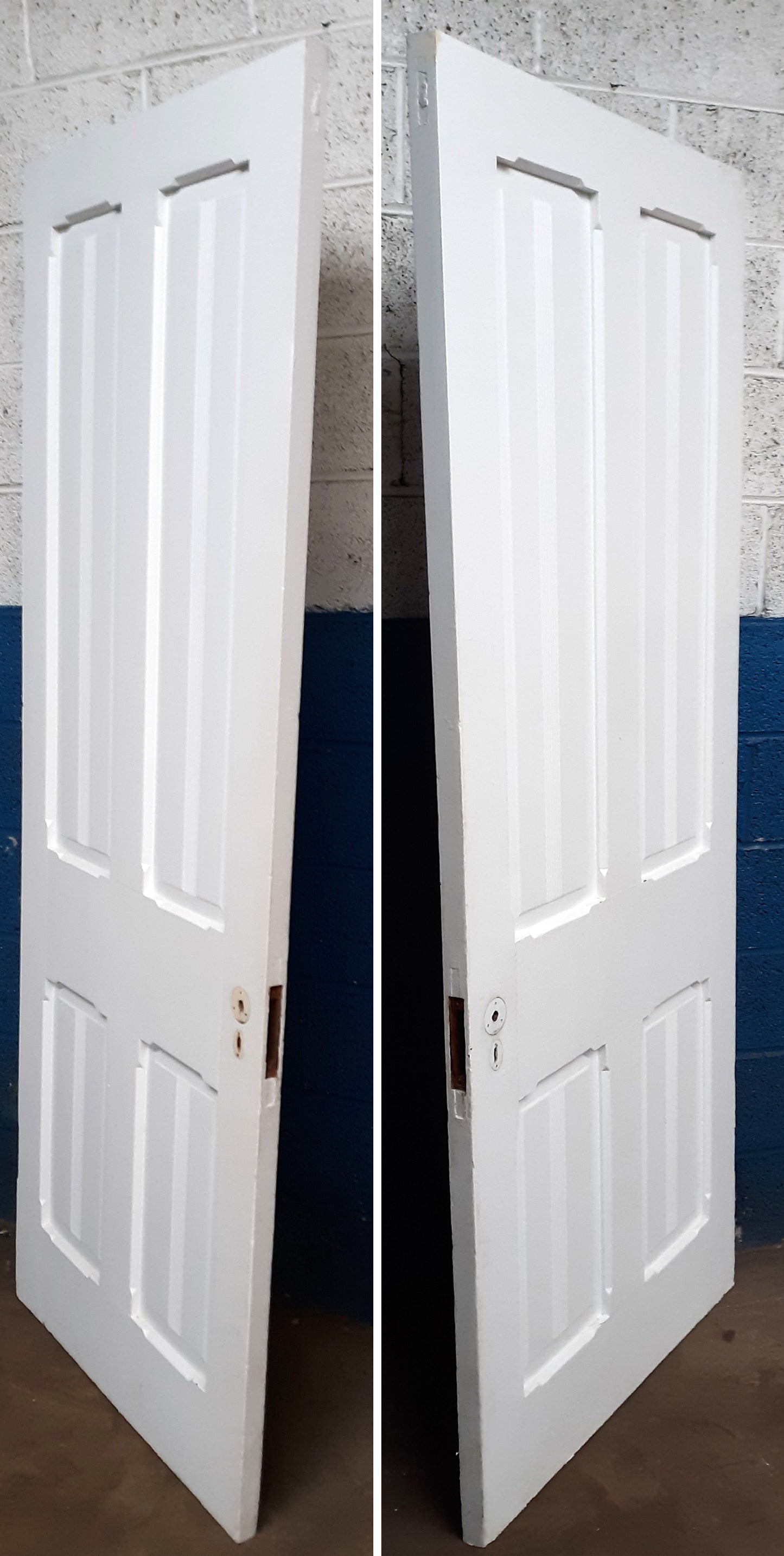4 available 32"x79" Antique Vintage Old Reclaimed Salvaged Victorian SOLID Wood Wooden Interior Door Panels